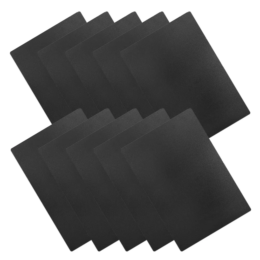 

10Pcs Nail Art Palette Portable Reusable Plastic Painting Board Nail Color Mixing Training Tool Makeup Color Mixing