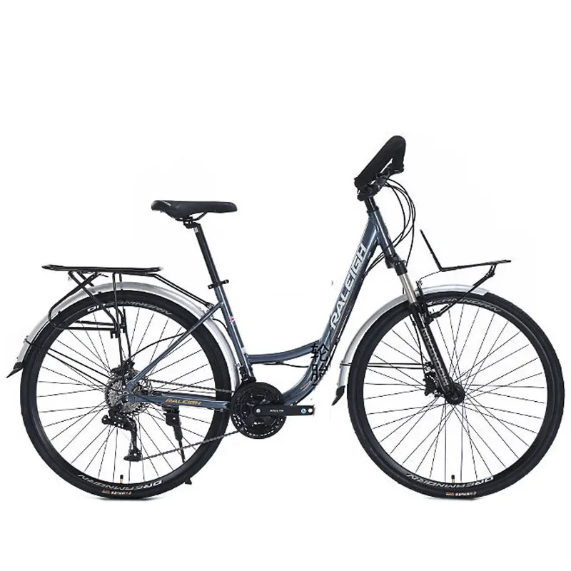 Aluminum alloy long-distance travel bicycle 700C road car elderly leisure car