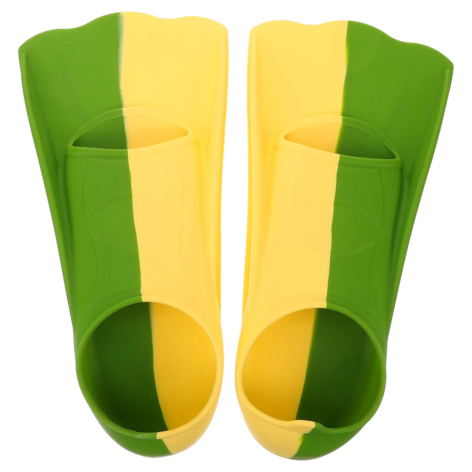 

Silicone Short Fins for Swimming Training Adult Diving Flipper Shoes Men Professional Equipment