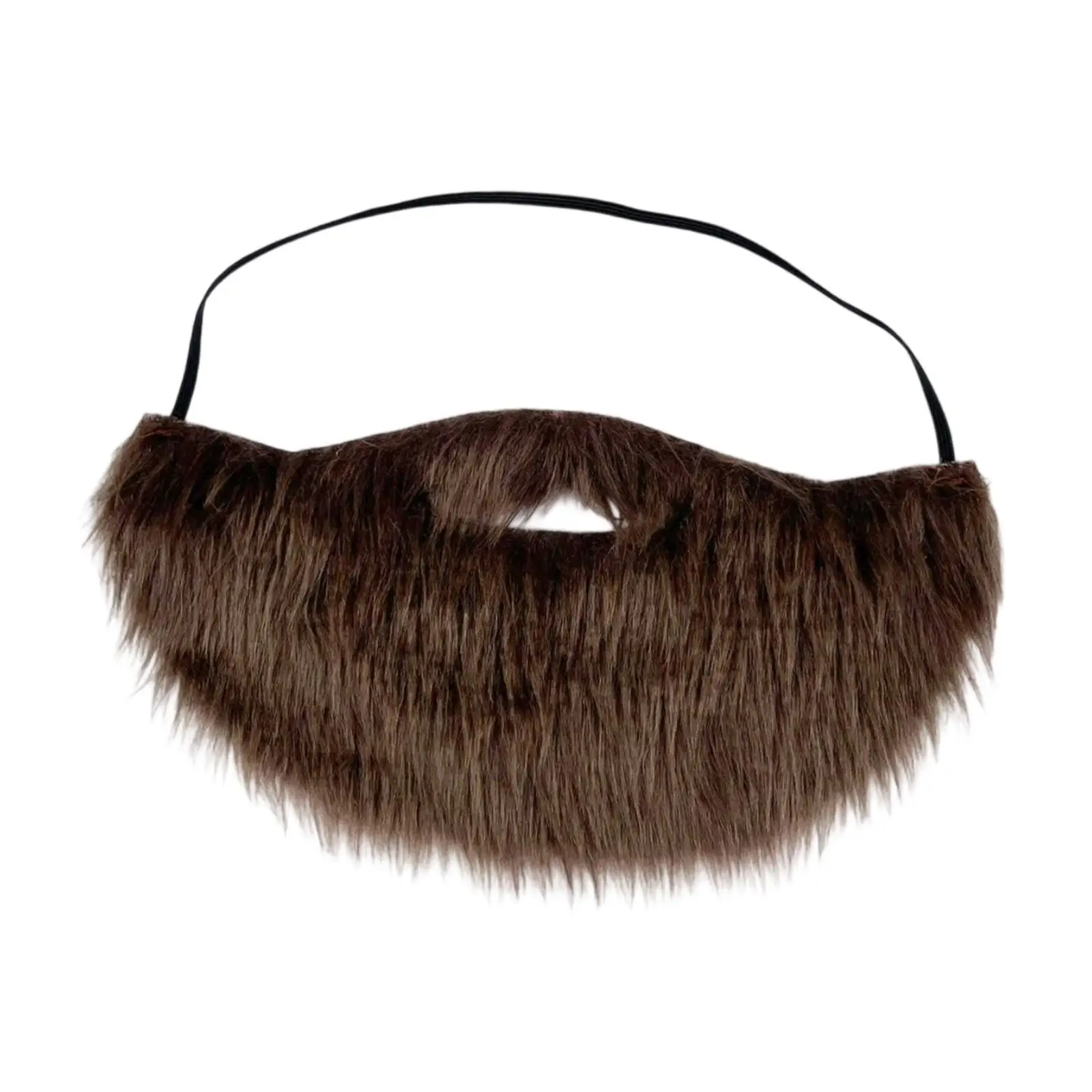 Barba falsa decorativa para Halloween, bigote de rendimiento falso realista para carnaval, suministros para fiestas navideñas, actuación de mascarada