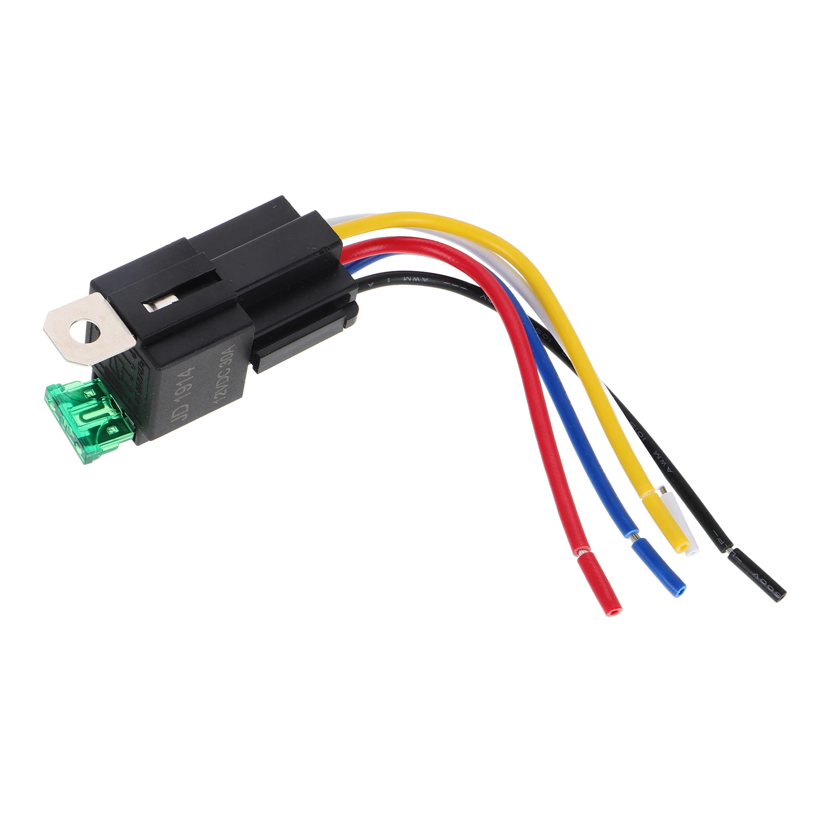 

Universal 12V Automotive Relay 30A Fuse Waterproof Car Blower Motor Air Conditioning Circuit Protection Panel Mount Fuse Holder