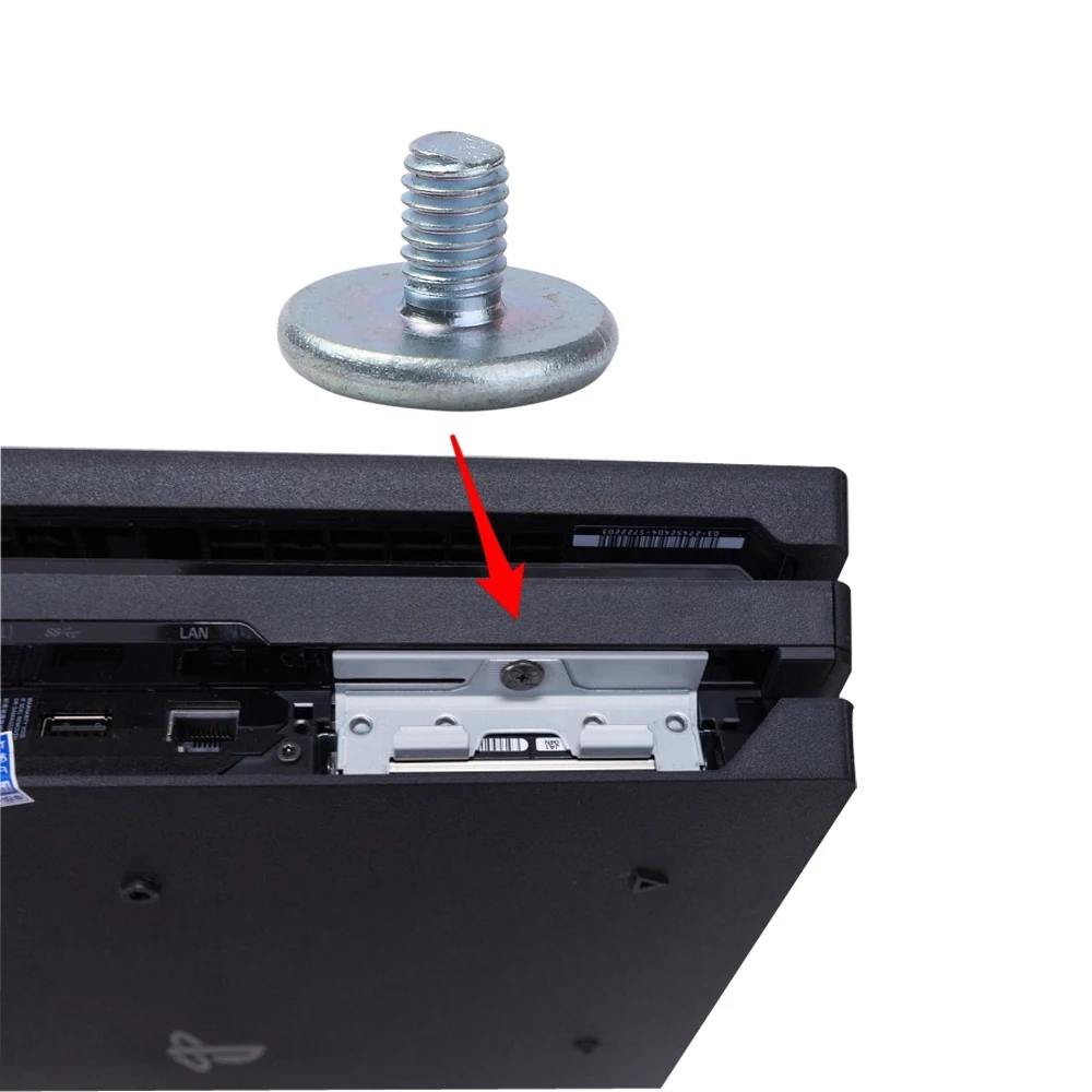 ألعاب وحدة التحكم HDD القرص المسمار مجموعة المضيف القرص الصلب قوس المطاط وسادة قفص العلبة مسامير لسوني بلاي ستيشن 4 PS4