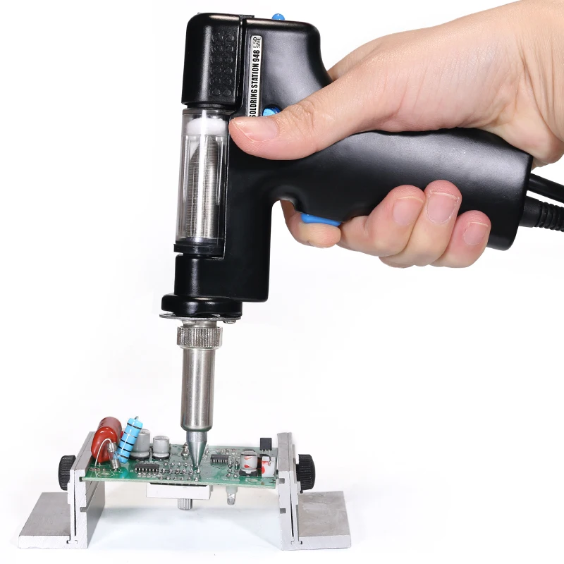 مسدس إزالة لحام من الفضة بقوة 90 وات مسدس شفط من القصدير مسدس لحام كهربائي مفرغ لمحطة إزالة لحام 948