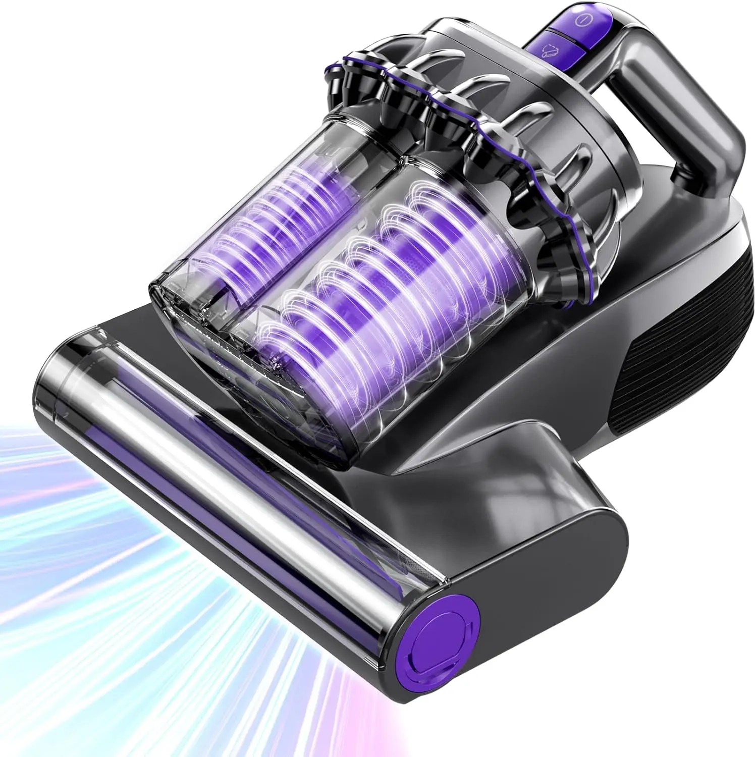 

Mattress Vacuum Cleaner Anti-allergen Bed with UV-C Light & High Heating Tech Powerful Handheld Vacuums