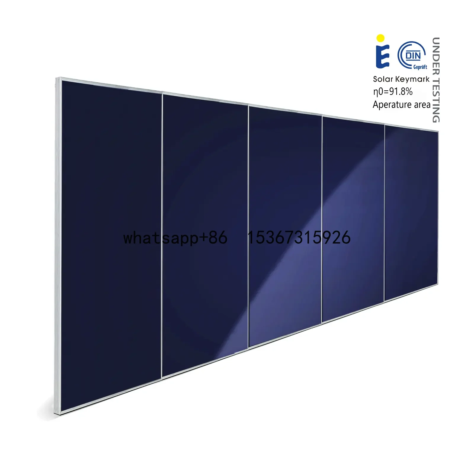 

Micoe OEM Solar Keymark Certification Flat Plate Portable Solar Thermal Collector for hot water heating system