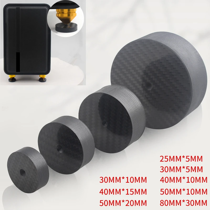 Hi-end 4K carbon fiber shock-absorbing foot nails HIFI audio fever-grade speaker foot pad CD shock-proof amplifier gasket