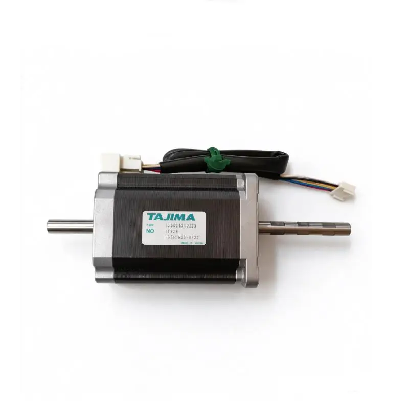 0J6101500000 Pulse Motor :60mm Square :Double-End Tajima Embroidery Machine Spare Parts