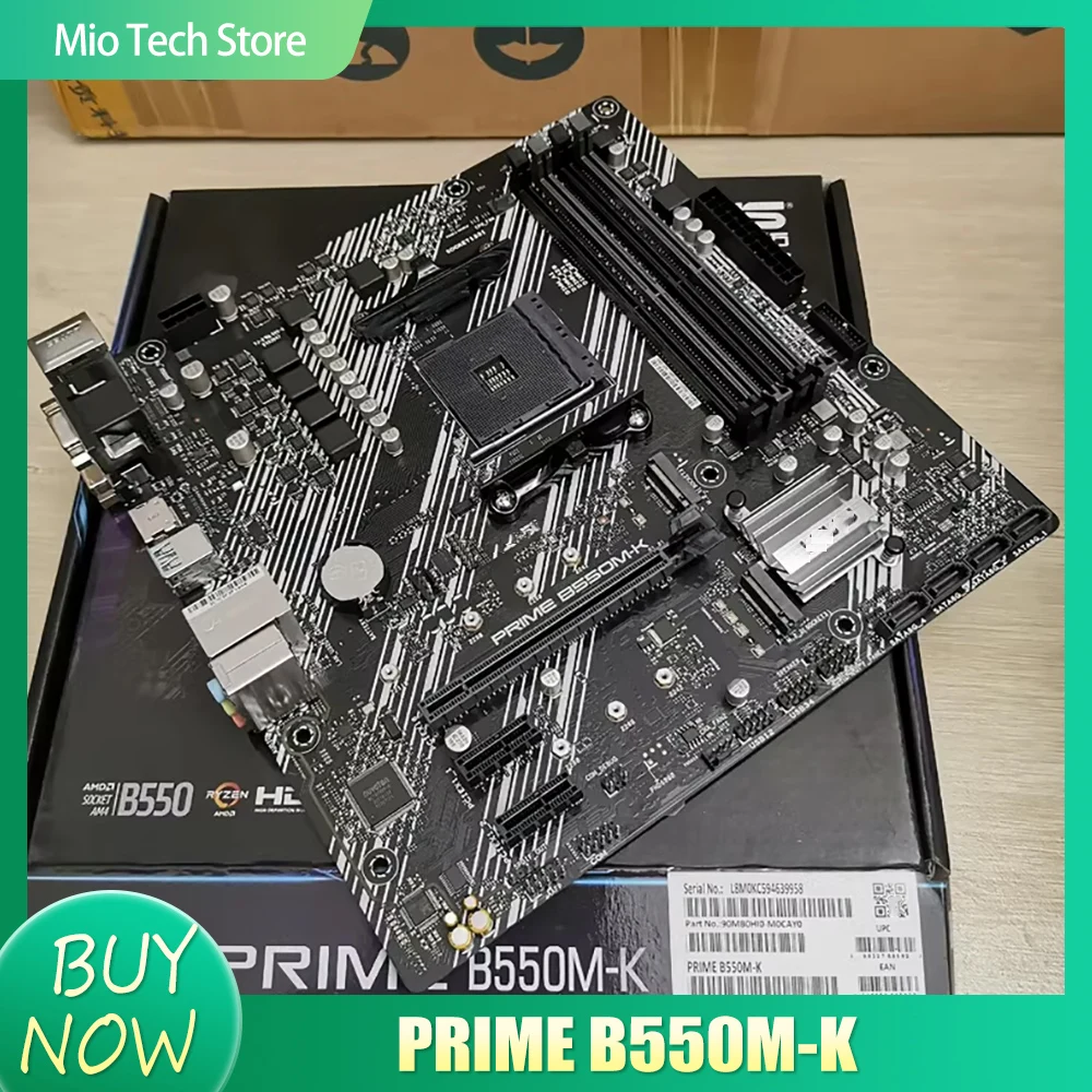 For A-S-U-S PRIME B550M-K AMD B550 motherboard DIMM 128GB DDR4