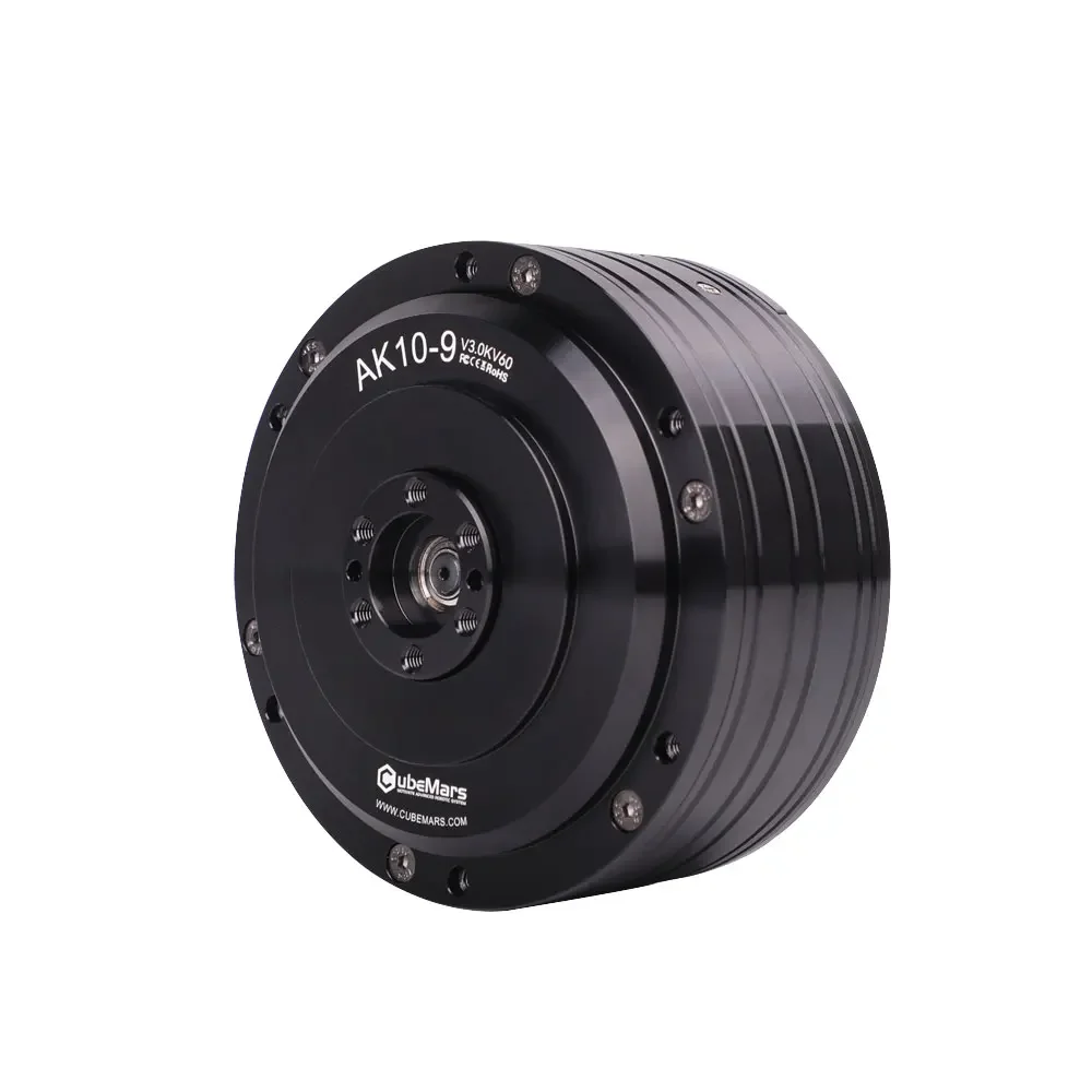 

Бесщеточный двигатель CubeMars AK10-9 V3.0, 235 об/мин, крутящий момент 53 Нм, для роботизированных рук и исследований