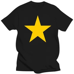 ベトナムの旗が赤いTシャツ-vietnustar S-XXL