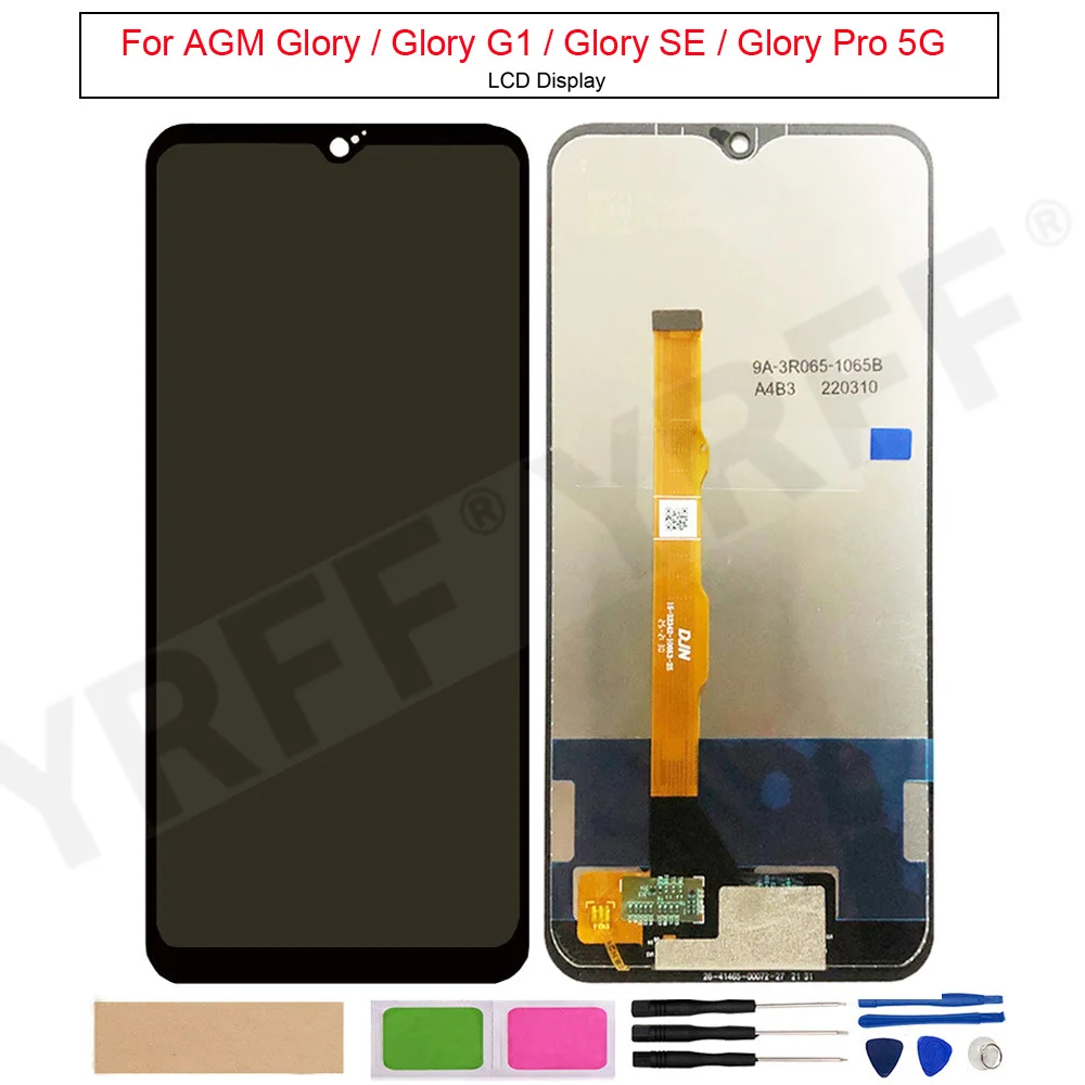 

LCD Display Touch Screen Digitizer Assembly For AGM Glory G1,Glory SE,Glory Pro 5G, Phone Screen Replacement