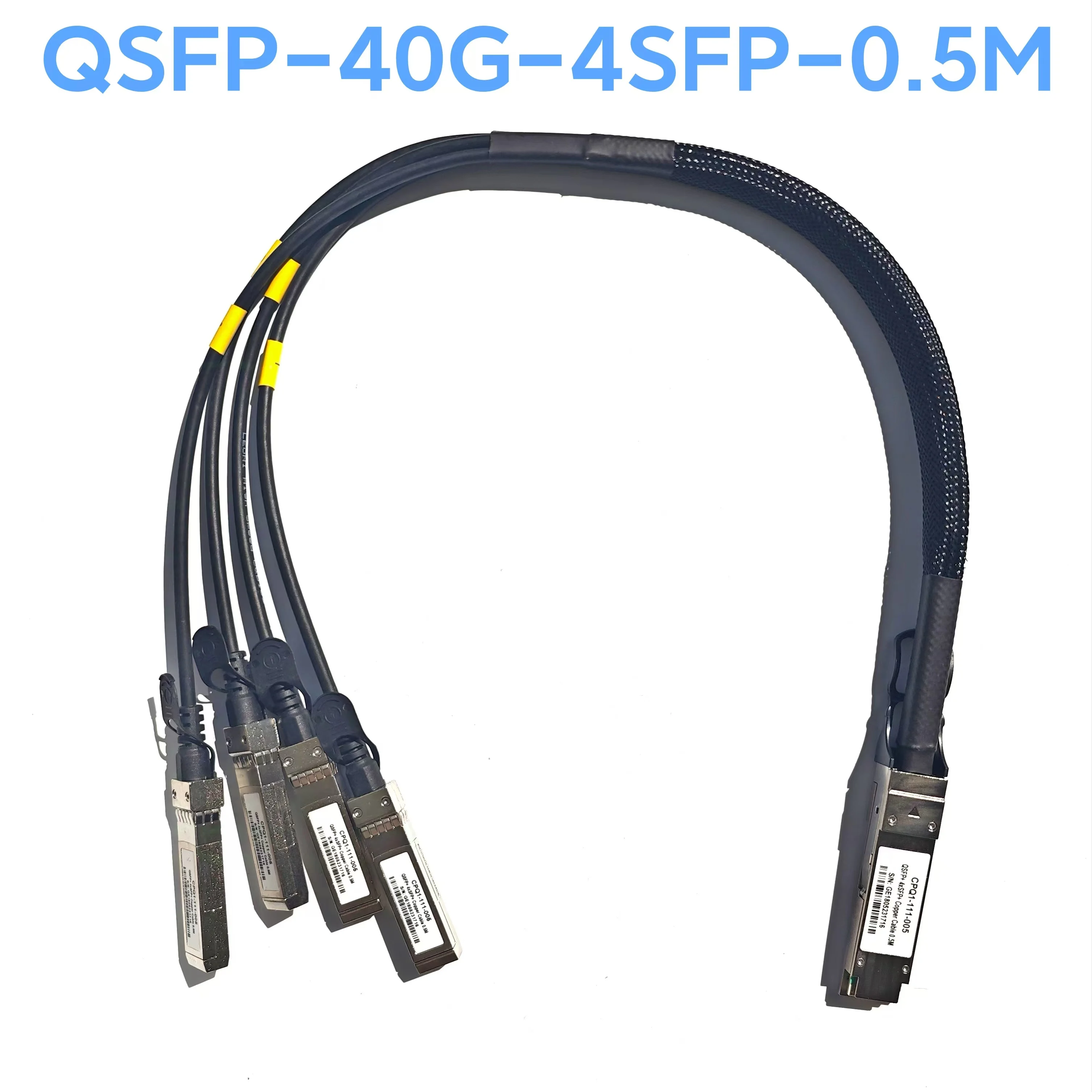 DAC 40G QSFP To 4*10G SFP+ Cable 0.5M Copper SFP + Direct Attach Passive DAC 1M Cables Compatible Cisco