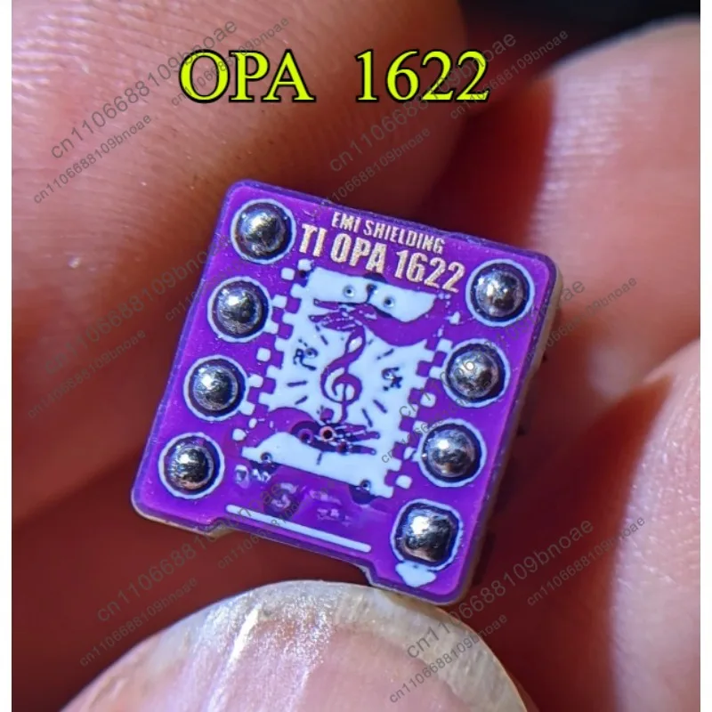 High-Fidelity OPA1622 SMD to DIP Dual Operational Amplifier Pair