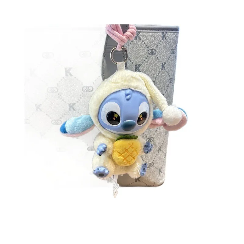 Chaveiro de pelúcia com ponto de desenho animado, pingente, mochila diária, acessórios de moda personalizados, presente de festival infantil