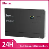 Ulanzi LT003 15W RGB luz de vídeo Panel de luz a todo Color 8000mAh lámpara de cámara de estudio de fotografía recargable 2500-9000K CRI 95+