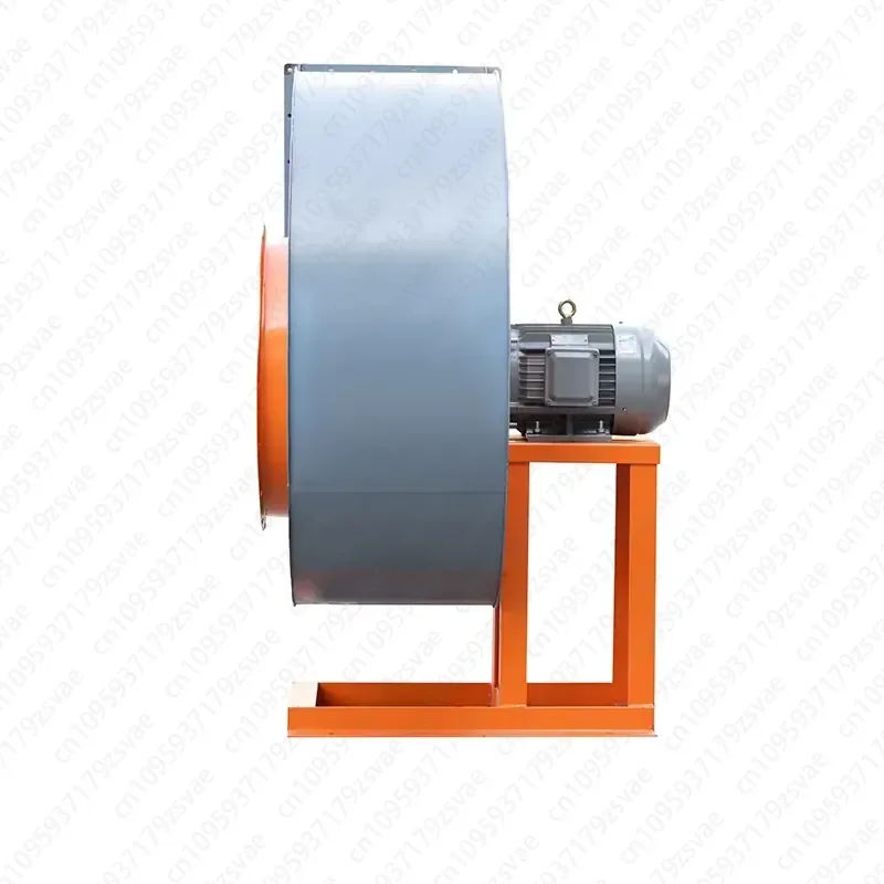Industrial Centrifugal Dust Collector Pipe Fan Cast Iron 380V Anti-corrosion Coating
