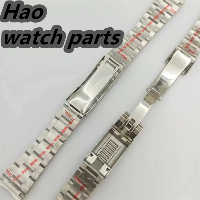سوار ساعة بسوار من الفولاذ المقاوم للصدأ ، إبزيم قابل للطي ، حزام حافظة ميوكسي ، 20 من من من من الفولاذ المقاوم للصدأ ، 904L ، 36 من ، 39 من ، 40 من ،
