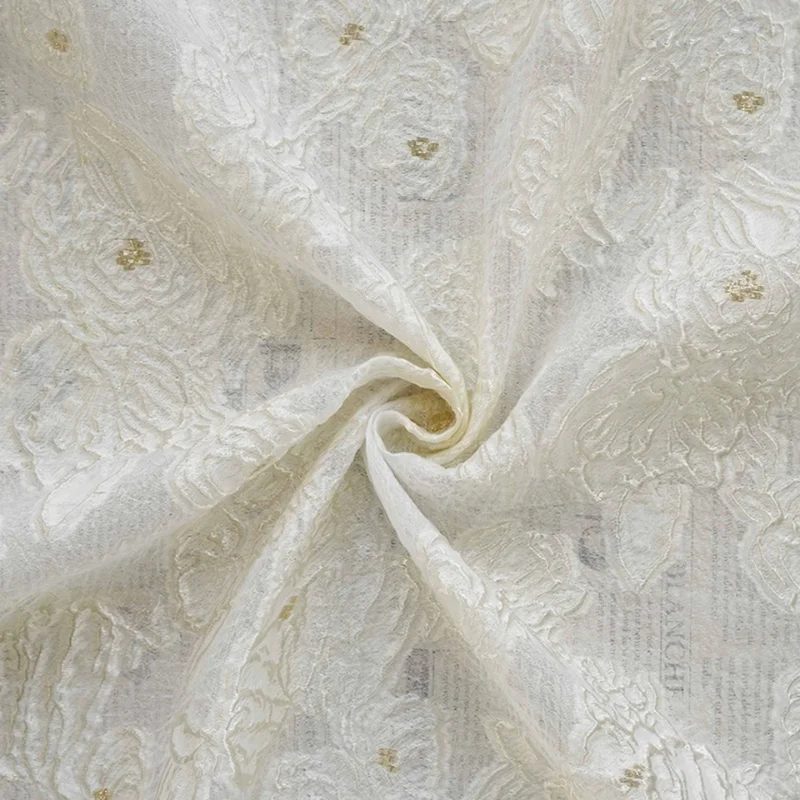 قماش جاكار مشمشي اللون بطول 10 - مراجعة Sewing Thread In Textile وسعره
