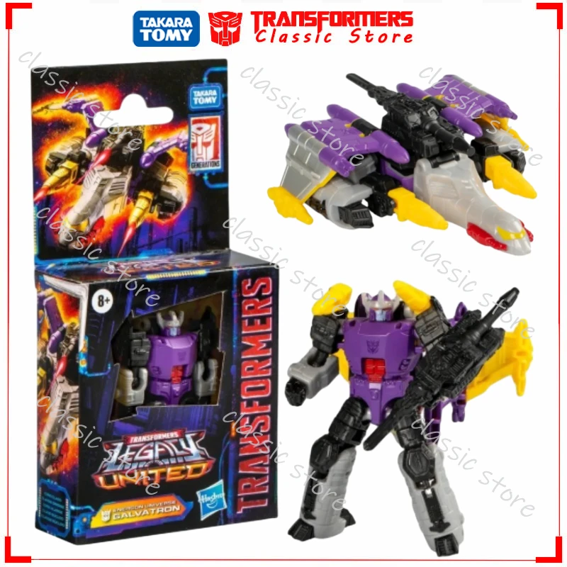 In Stock Classic Takara Tomy Transformers Toys Legacy United Core Class Galvatron Cybertron Autobots Action Figures Collectible