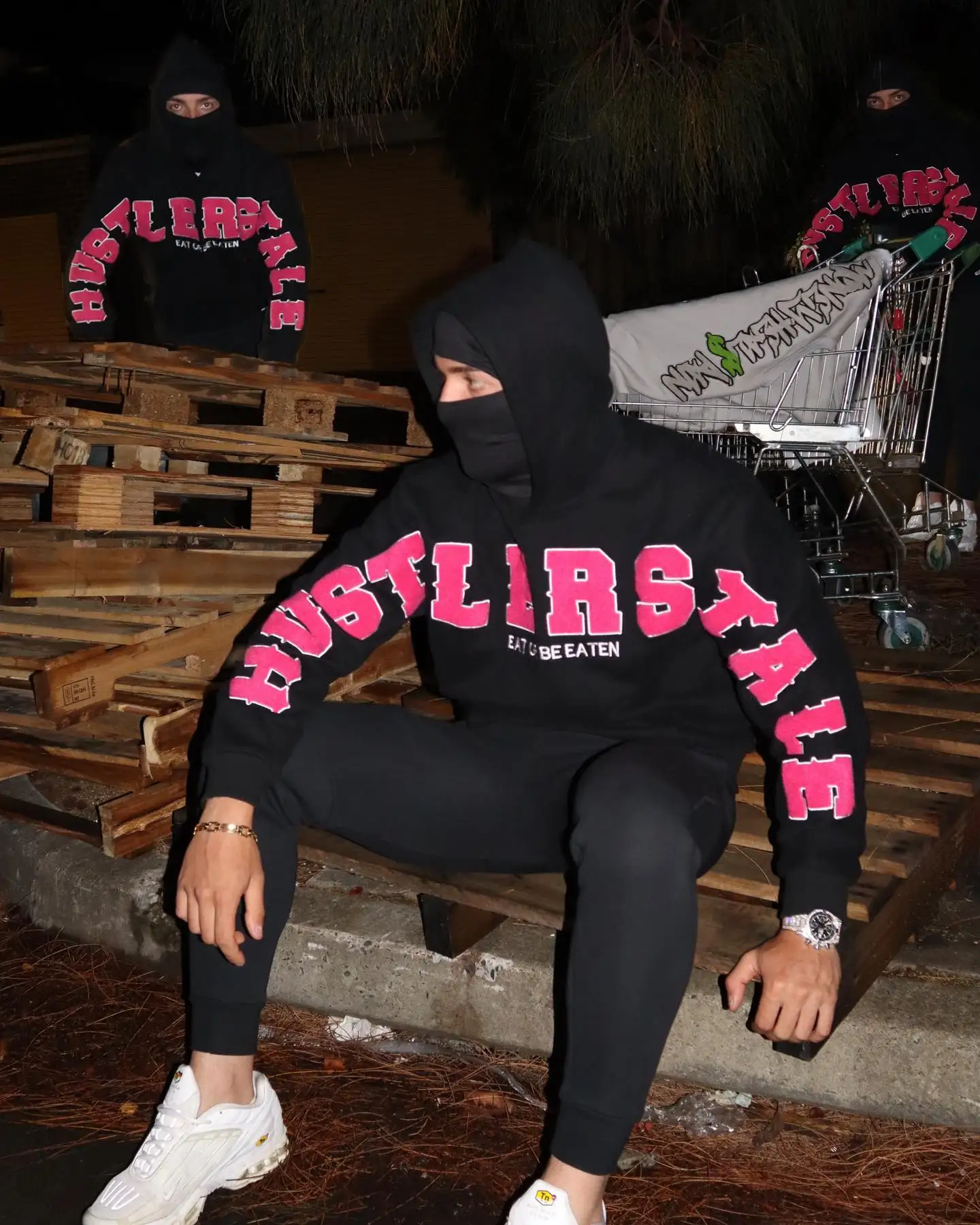 High Street Fashion Embroidery Letter Casual Loose Hoodie Men Street Hip-hop Streetwear Oversized Sweatshirt Women Clothing