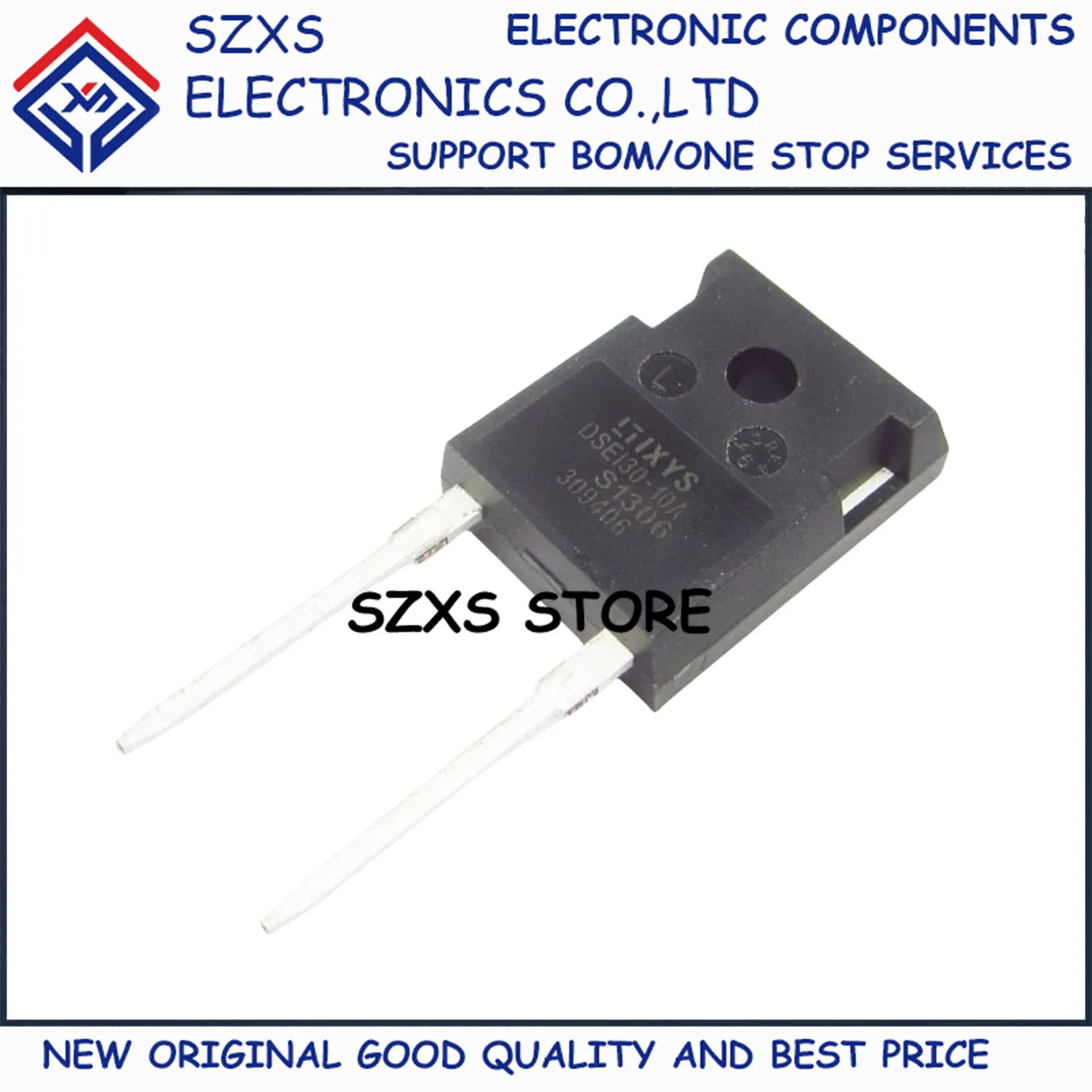New Original 10Pcs DSEI30-10A DSEI30-12A TO-247 30A 1000V 1200V Fast Recovery Diode In Stock Electronic Components Good Quality