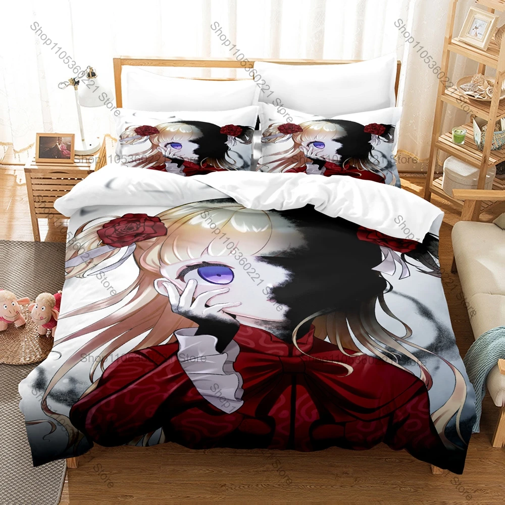 

Personality Shadows House New Bedding Set Anime Print Duvet Cover Pillowcase Bedroom Home Decor For Fans For Single Twin Full Be