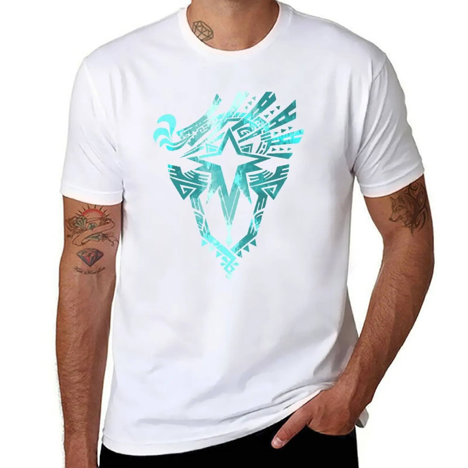 

Monster Hunter Iceborne T-Shirt t shirt man designer cotton t shirts man 100% T-Shirt