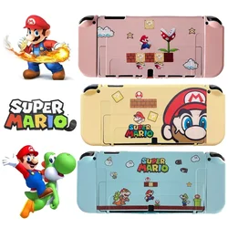 Super Mario Switch Case for Nintendo Switch Ns/Oled Anime Cartoon Shockproof Cover Silica Gel Shell Game Console Accessories