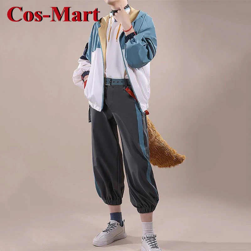 Cos-Mart Game Genshin Impact Gorou Cosplay Costume Fashion Modern Apparel Handsome Uniform Activity Party Role Play Clothing