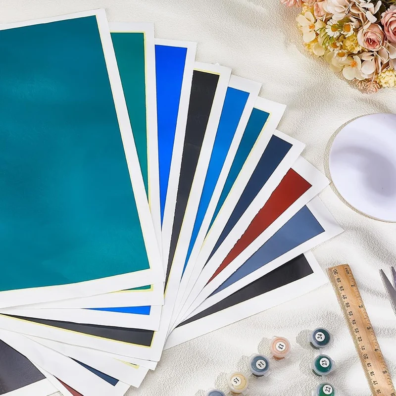 

10-шт. бумага для маркировки гравировки, цветная бумага для гравировки со скребком, цветная бумага для оптической маркировки для металлической керамики-ABHG