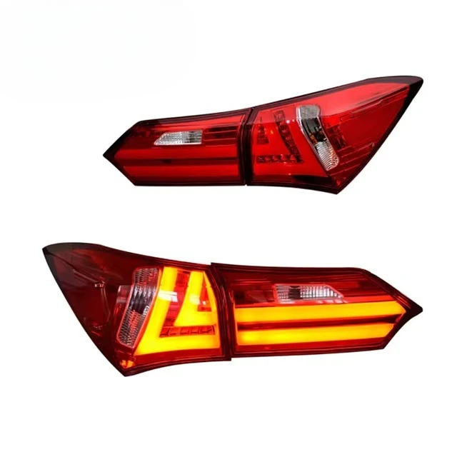 

CZ Car LED DRL Bar Tail Lights With Smoke Lens for COROLLA 2014 2015 2016 2017 2018 2019custom