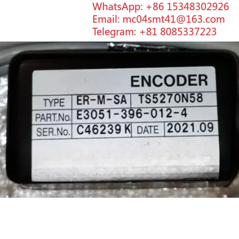 ER‑M‑SA TS5270N58 E3051‑396‑012‑4 Rotary Encoder Spindle Encoder For O-KUMA Machine Tool Spare Parts