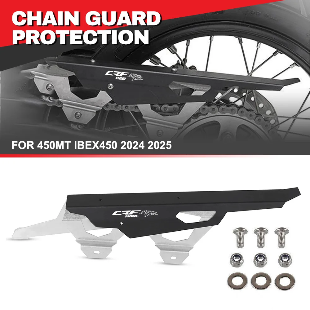 

For HONDA CRF1100L AFRICA TWIN DCT/ADV SPORTS ES Accessories 2020-2024 2025 Motorcycle Parts Chain Guard Cover Protector XL750