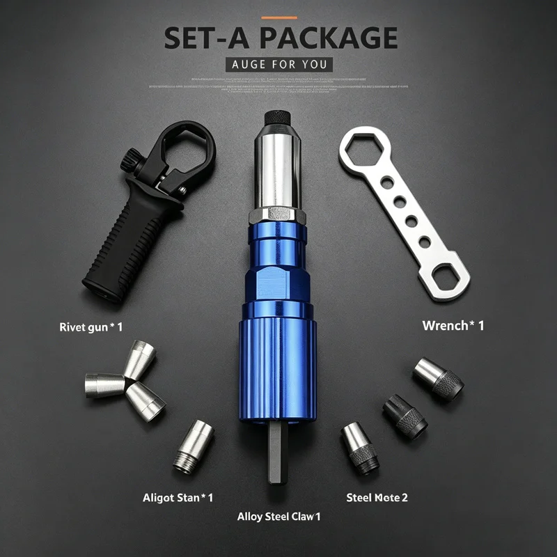 rivet-gun-conversion-head-aluminum-alloy-electric-drill-riveting-adapter-high-hardness-stable-structure-for-long-service-life