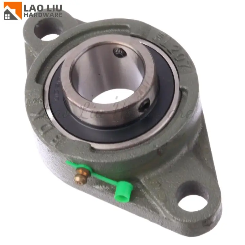 UCFL 207 flensinstallatielager steunkussenblok met buitenste sferisch kussenlager