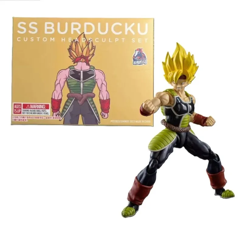

In Stock! Enchanted Horse Demoniacal Fit Head Sculpt Accessory Pack for Dragon Ball SHF Bardock Anime Figurine Model Toys Gifts