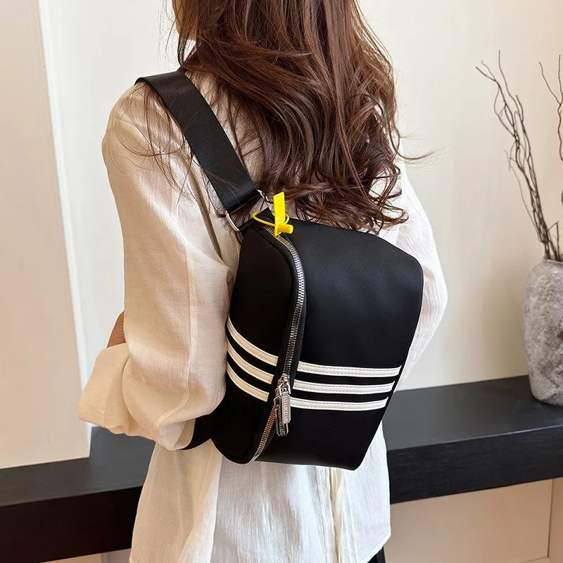 Casual Oxford Fabric Single Shoulder Bag Lightweight Waterproof Women's Crossbody Bag Fashionable City Style Daily Use