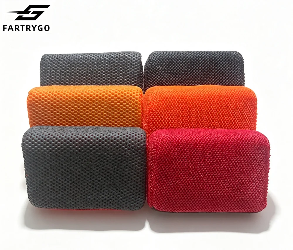 Fartrygo 2Pc Ultra Clay Scubber Bar Scrubber Car Magic Clay Sponge Block Cleaning Eraser for Car Wash Paint Detailing Claying