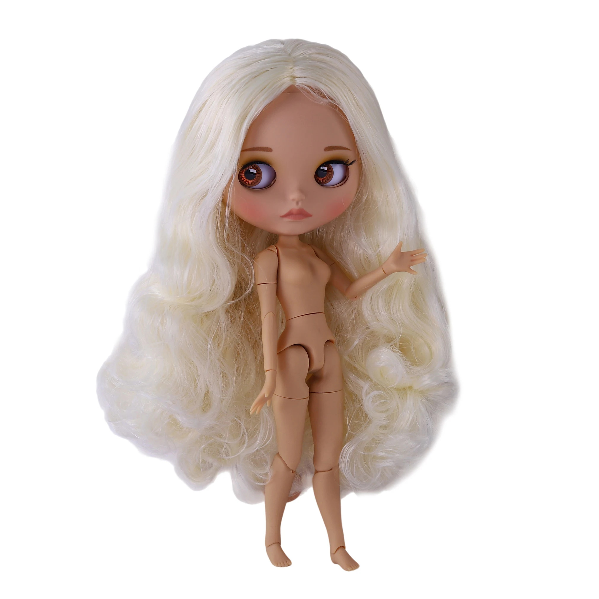 ICY DBS Blyth Doll 1/6 BJD Various Hair Series Doll Nude Joint Body Girl Gift, Birthday Gift