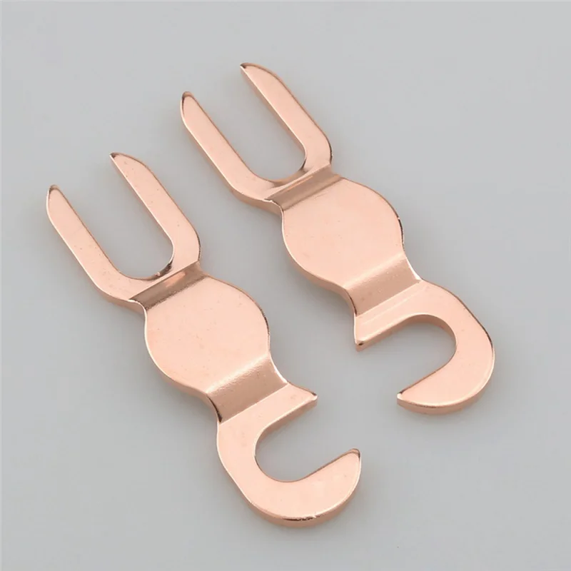 HiFi Audio Speaker Binding Post Bridge 5N KTV Speaker Cable Jumper U Fork Audio Terminal Connector-A