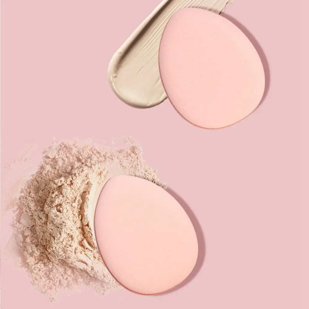 6/10 pezzi mini cuscini per dita spugna mista sottile a doppio uso soffio cosmetico riutilizzabile con scatola di immagazzinaggio strumento per trucco fondotinta liquido