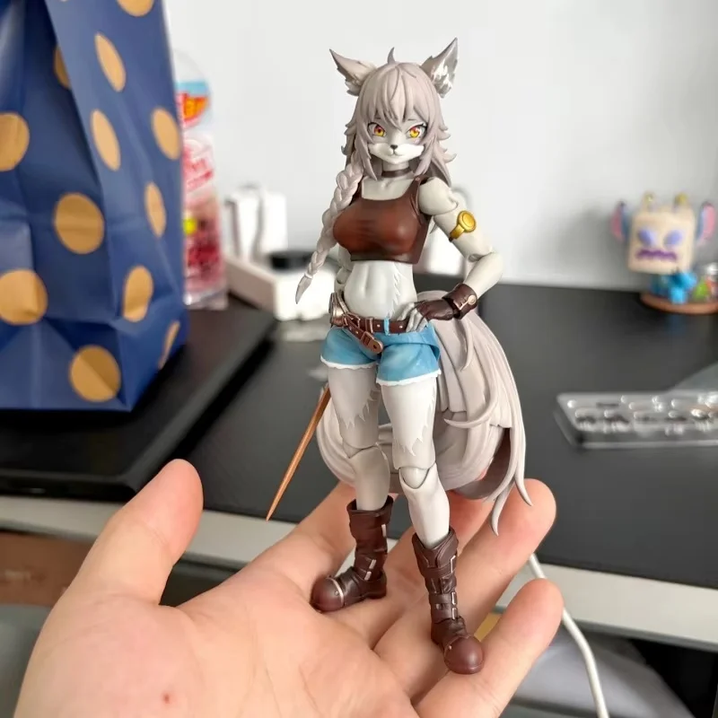 Caliente Ladotoys Era-001 Liya-Alopex Fix Ver. Modelo en Stock juguetes coleccionables 1/12 Fox hermosa chica mística tierra peluda Fandom juguetes
