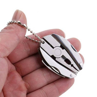 Mini Folding Plier Compact Outdoor Keychain Tool Stainless Steel Pliers Portable Multifunctional Pocket Tool For Home Use