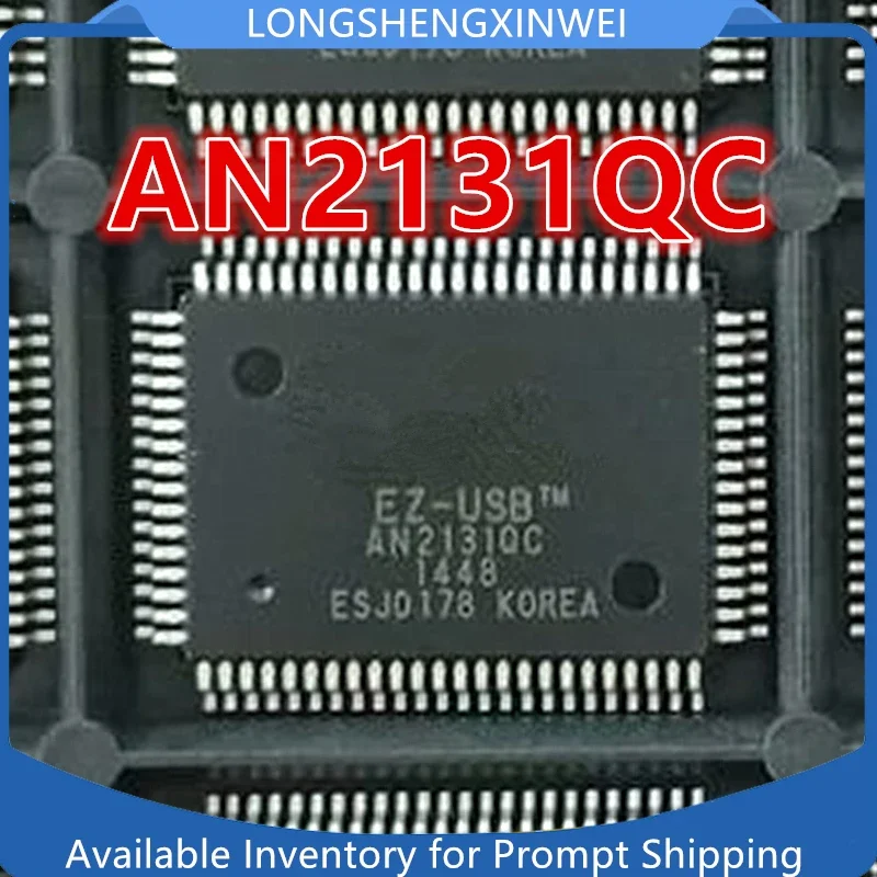 

1PCS AN2131QC AN2131 QFP-80 NEW USB Bus Interface Chip in Stock