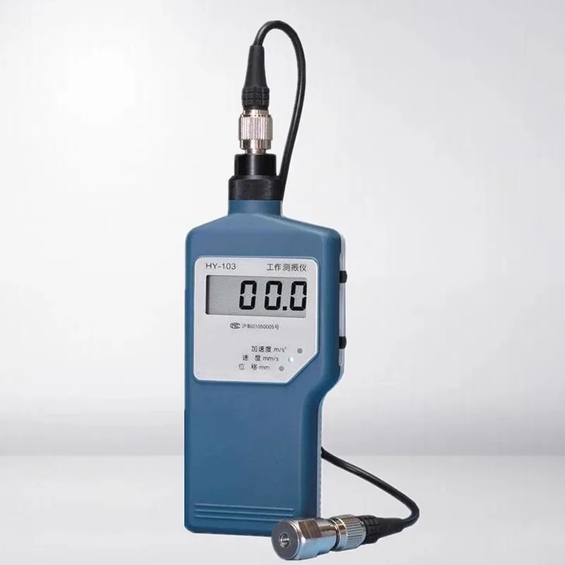 For HY-103 Vibration Meter, Displacement Acceleration Tester for Motor Engineering