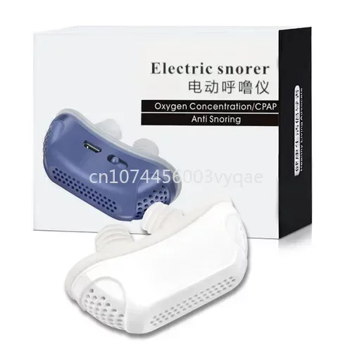 Improvement and correction of intelligent electric snore stopper to prevent ventilator portable man from sleeping