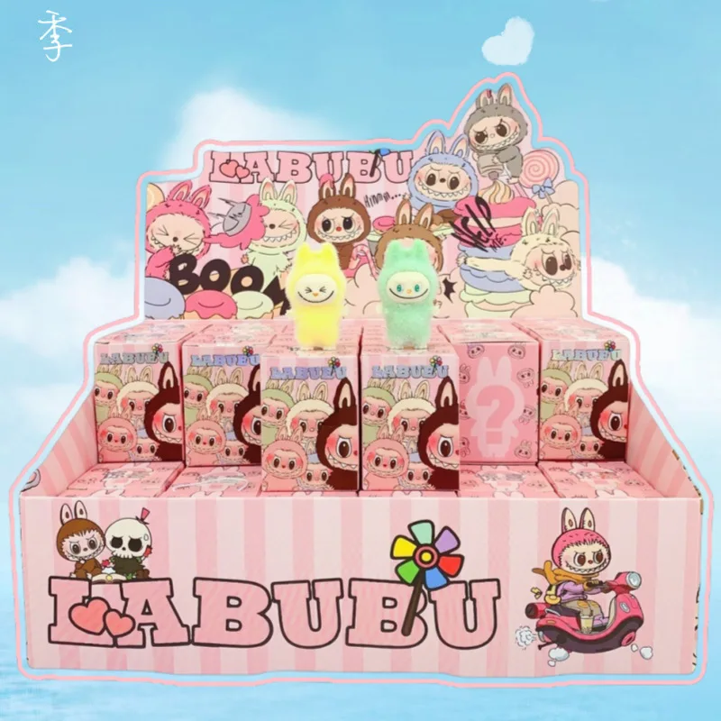 Neue Cartoon Labubu Harz Plüsch Blind Box Anhänger Rucksack Zubehör Desktop Nette Ornament Kinder Überraschung Geburtstag Geschenke