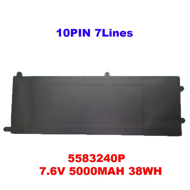 

Laptop Battery For HAOGEELY A8 5583240P 7.6V 5000MAH 38WH 5278111-2S 10PIN 7Lines New