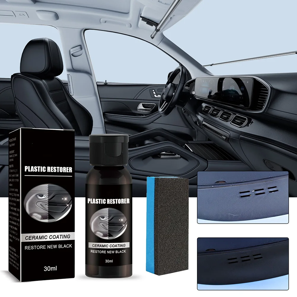 

Auto Plastic Restorer Back Car Cleaning Products Auto Polish And Repair Coating Brighteners, And Surfactants