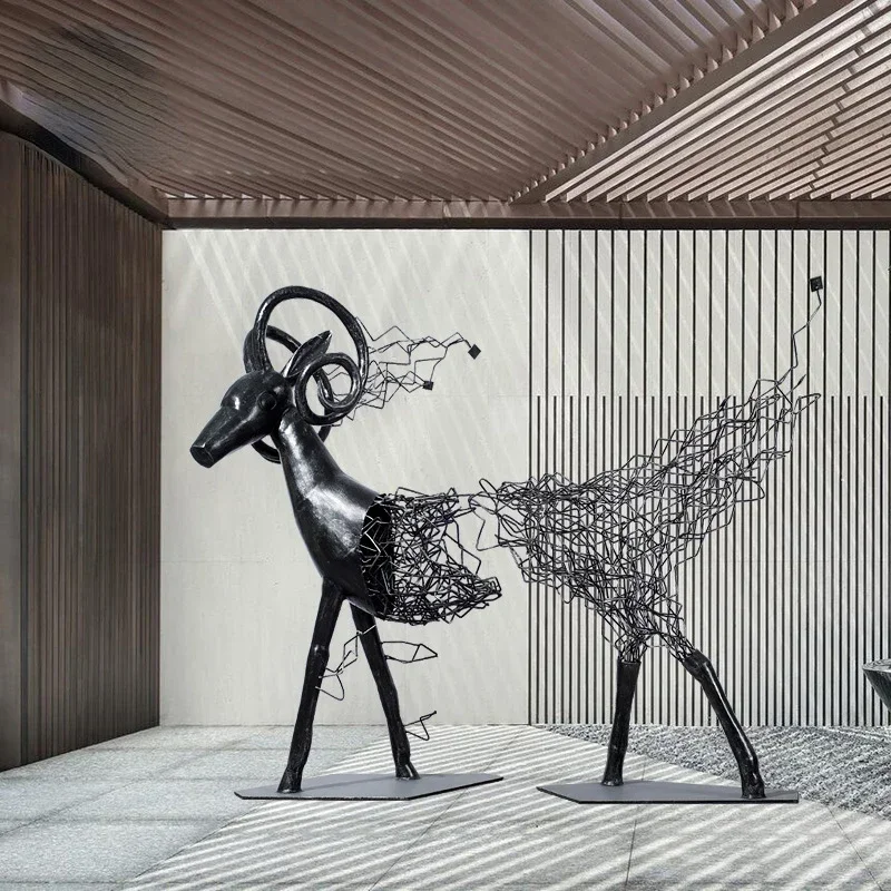 

Seju Abstract Animal Deer Commercial Space Lobby Sales